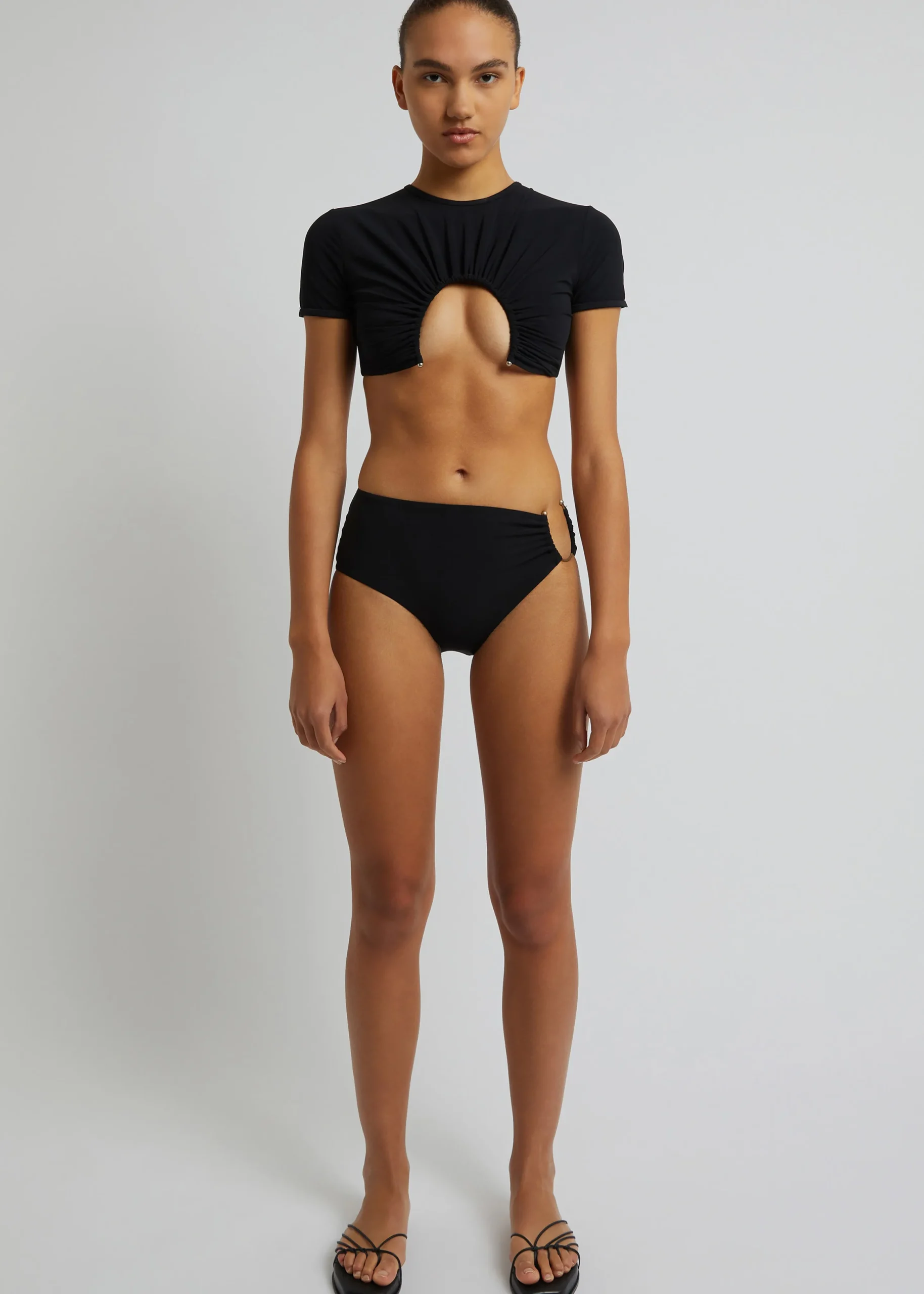 The Frankie Shop Christopher Esber U Prong Brief Black Clearance