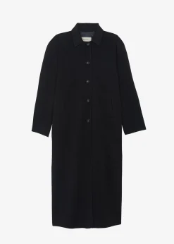 The Frankie Shop Clara Box Sleeve Coat Black Outlet