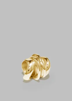 The Frankie Shop Completedworks Clash Ring Gold Hot