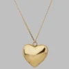 The Frankie Shop Completedworks Classicworks Heart Necklace Gold Sale