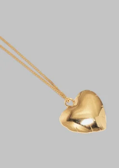The Frankie Shop Completedworks Classicworks Heart Necklace Gold Sale