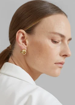 The Frankie Shop Completedworks The Comeback Kid Earrings Gold Best