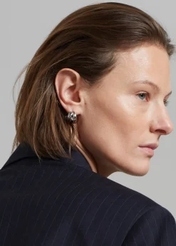 The Frankie Shop Completedworks The Comeback Kid Earrings Silver Best