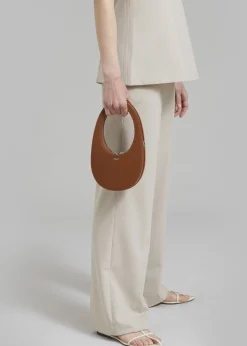 The Frankie Shop Coperni Crossbody Mini Swipe Bag Camel Online
