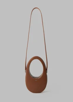 The Frankie Shop Coperni Crossbody Mini Swipe Bag Camel Online
