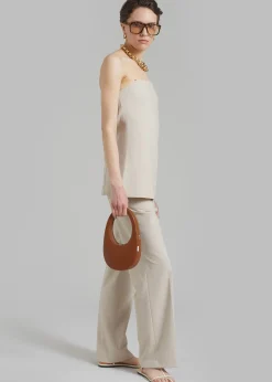 The Frankie Shop Coperni Crossbody Mini Swipe Bag Camel Online