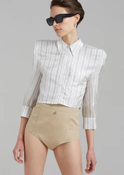 The Frankie Shop Coperni Power Shirt Ivory Best