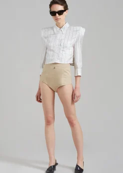 The Frankie Shop Coperni Power Shirt Ivory Best