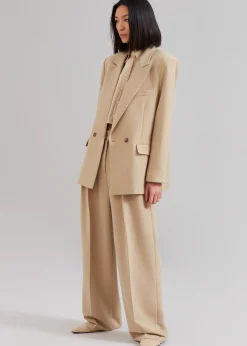 The Frankie Shop Corrin Blazer Beige Hot