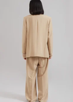 The Frankie Shop Corrin Blazer Beige Hot