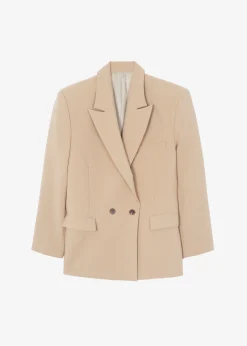 The Frankie Shop Corrin Blazer Beige Hot