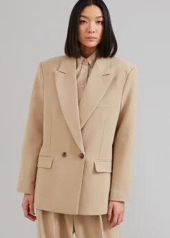 The Frankie Shop Corrin Blazer Beige Hot