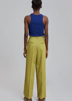 The Frankie Shop Corsy Ribbed Tank Navy Outlet
