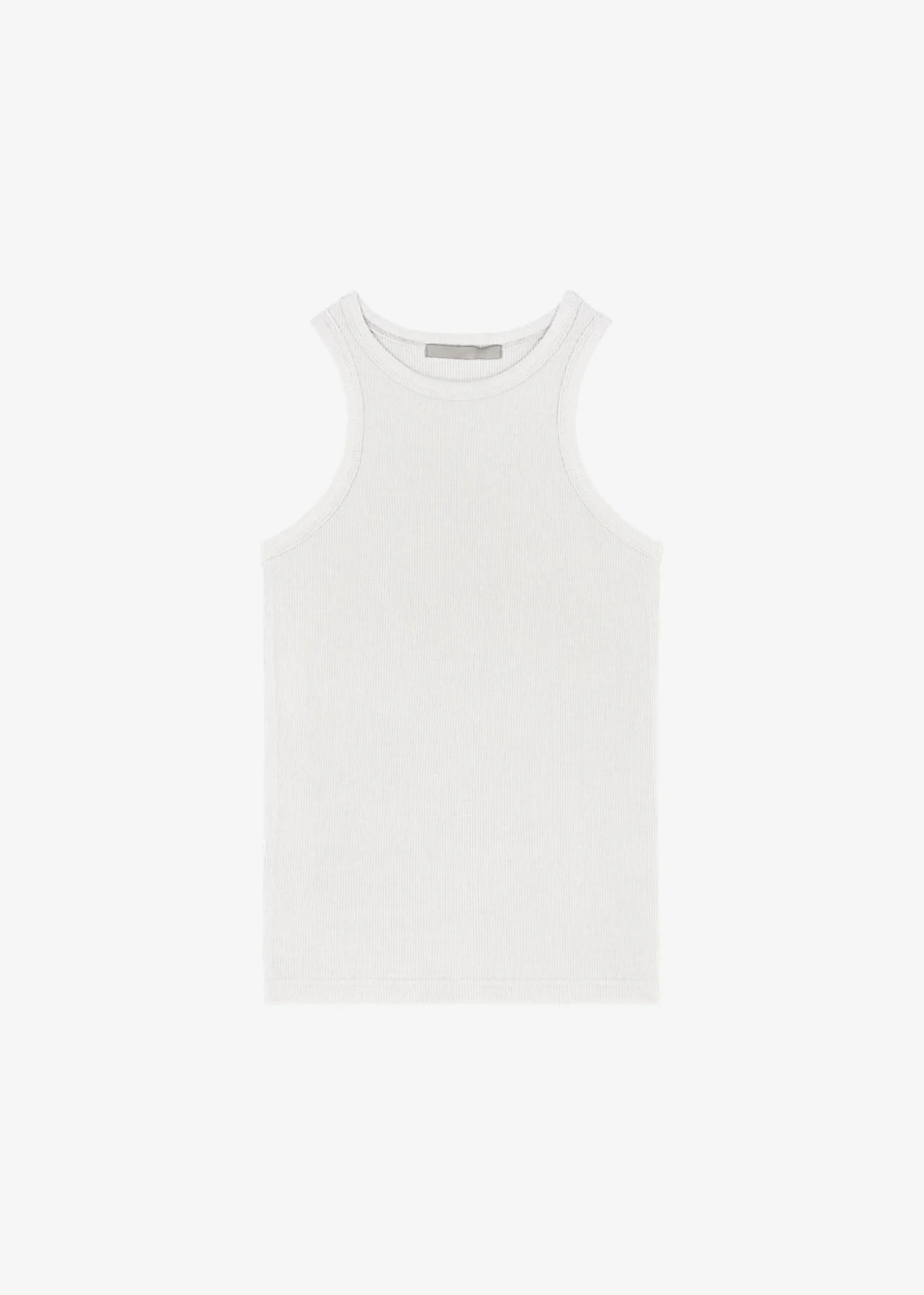 The Frankie Shop Corsy Ribbed Tank Optic White Online