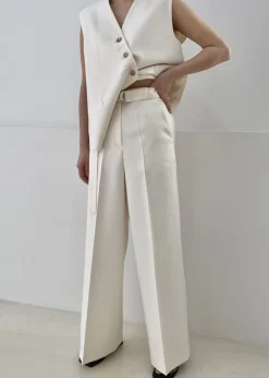 The Frankie Shop Delphi Vest Cream Discount