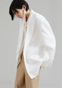 The Frankie Shop Demi Blazer White Clearance