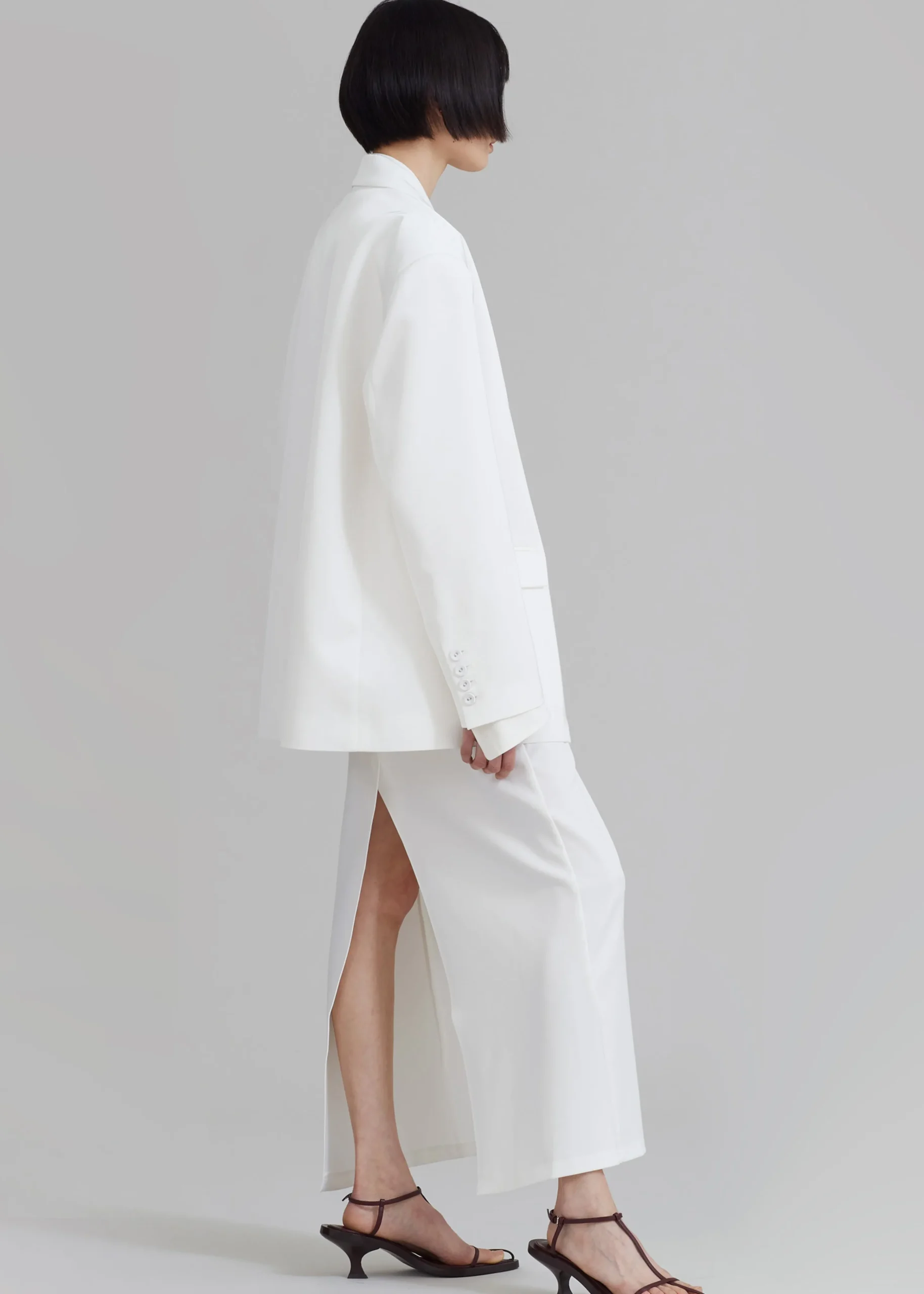 The Frankie Shop Demi Blazer White Clearance