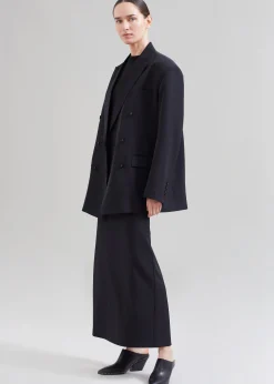 The Frankie Shop Demi Blazer Black New