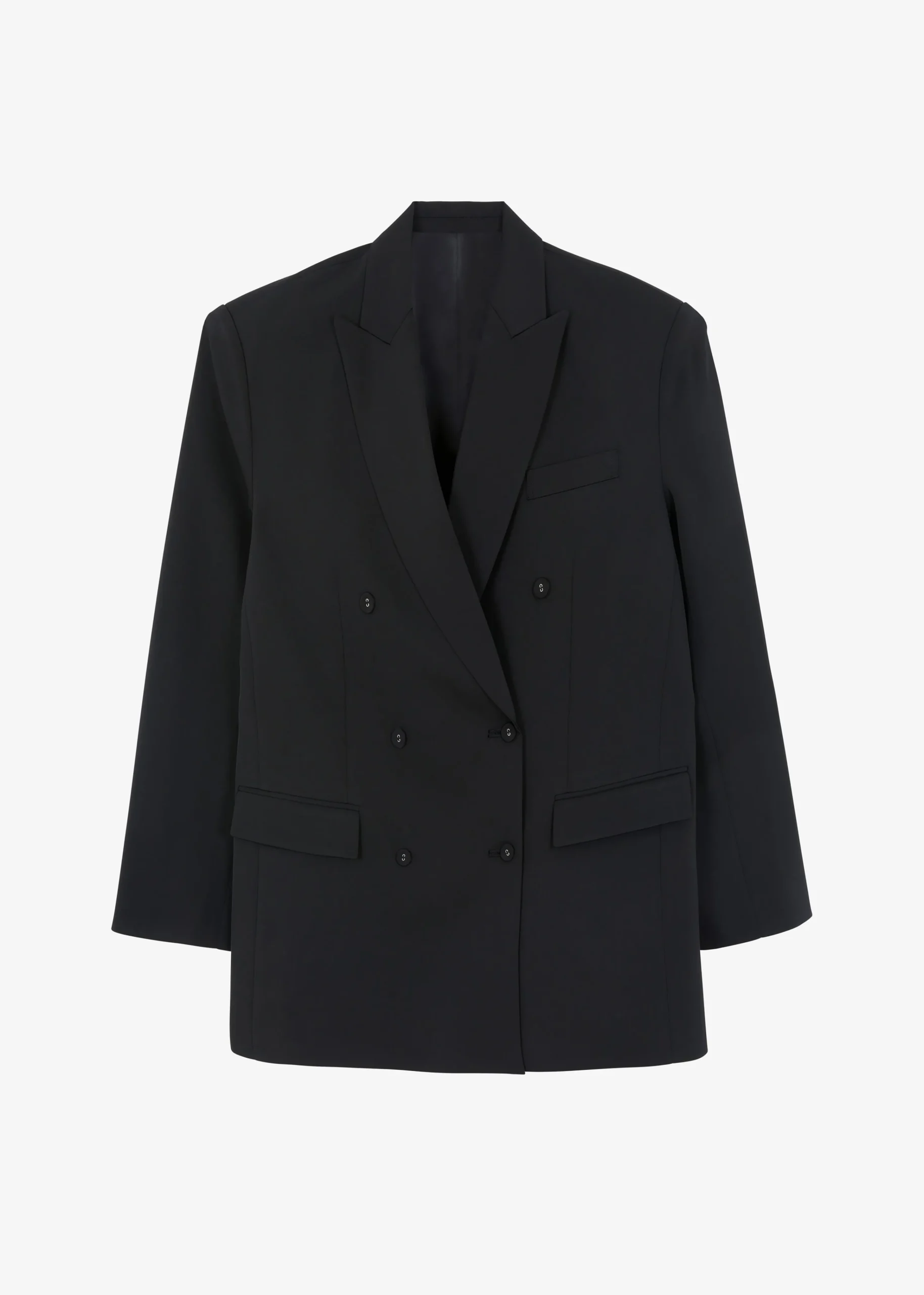 The Frankie Shop Demi Blazer Black New