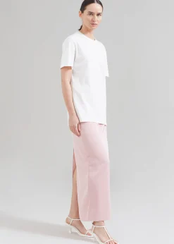 The Frankie Shop Demi Pencil Skirt Pink Discount
