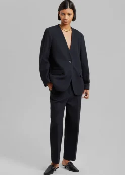 The Frankie Shop Dira Blazer Black Best