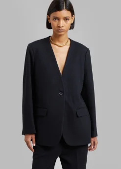 The Frankie Shop Dira Blazer Black Best