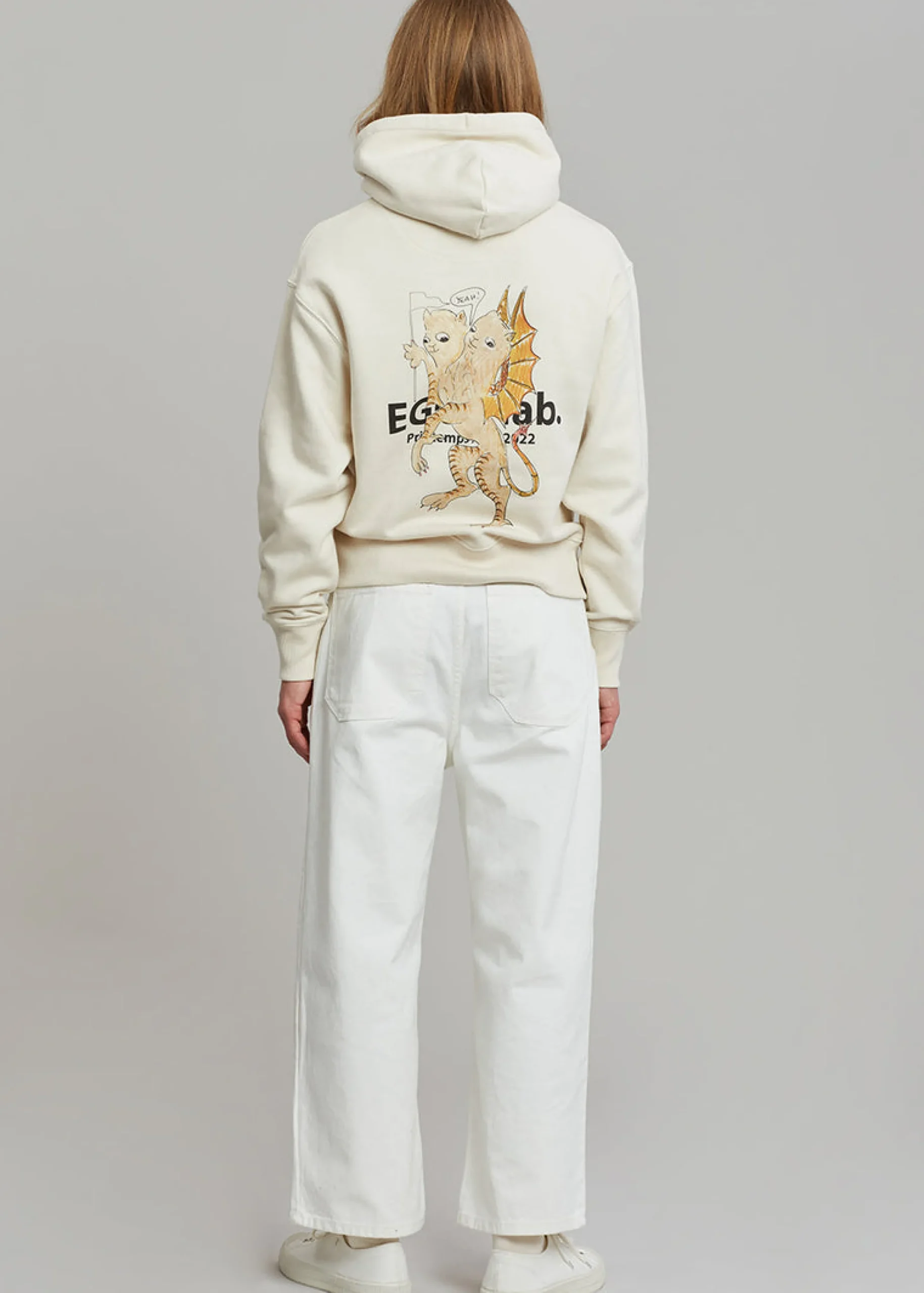 The Frankie Shop Drew Denim Pants White Discount