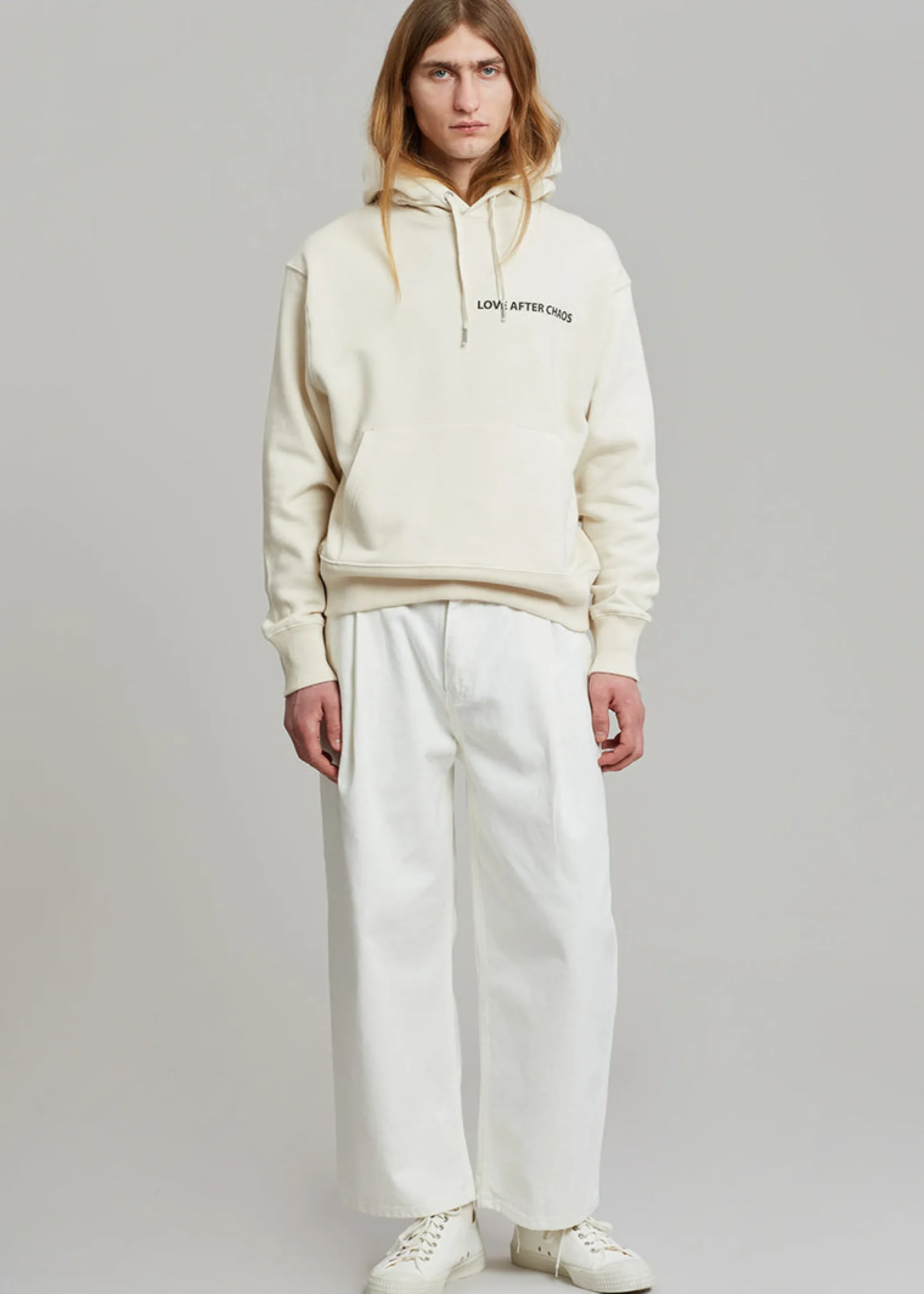 The Frankie Shop Drew Denim Pants White Discount