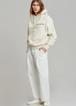 The Frankie Shop Drew Denim Pants White Discount