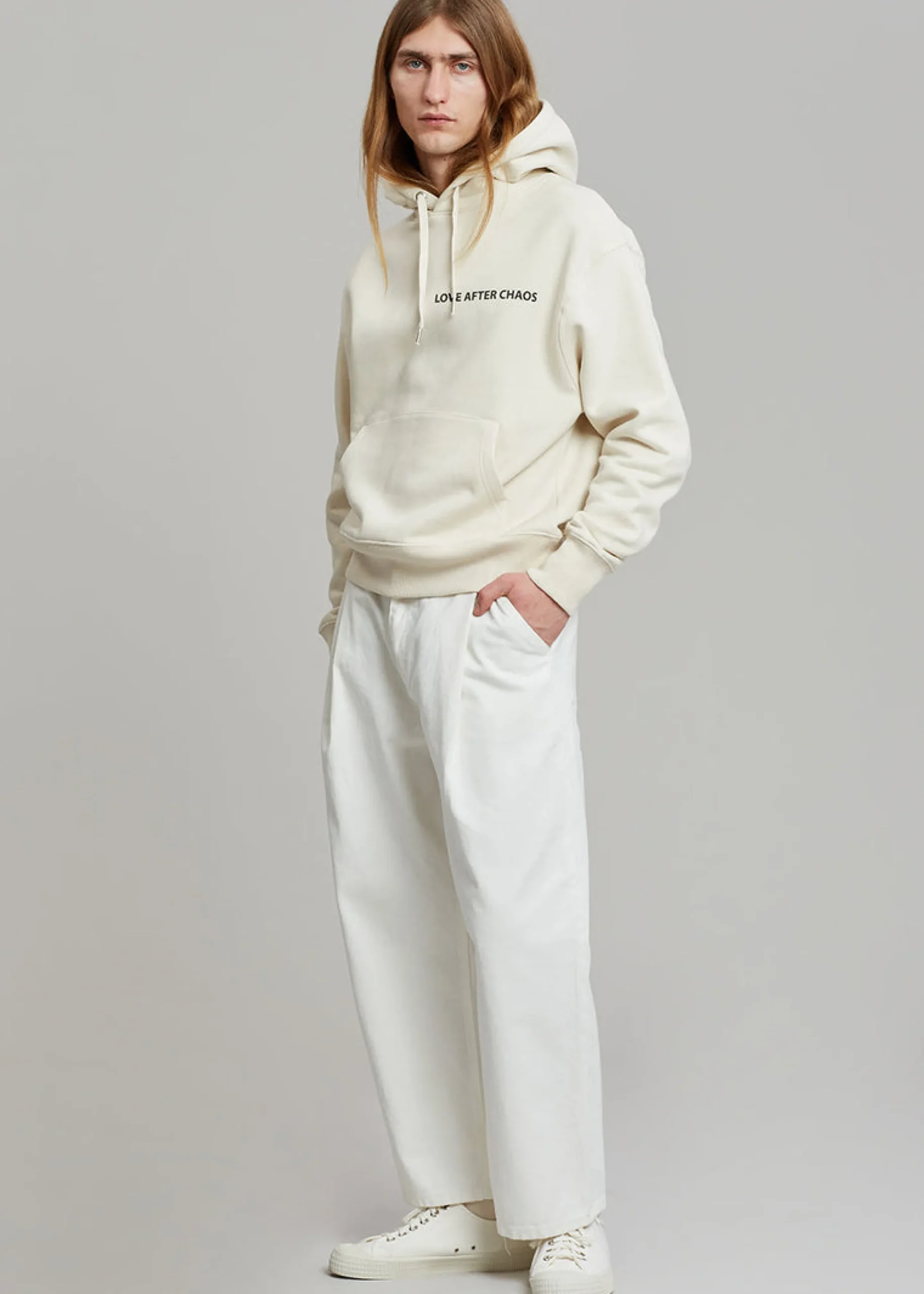 The Frankie Shop Drew Denim Pants White Discount
