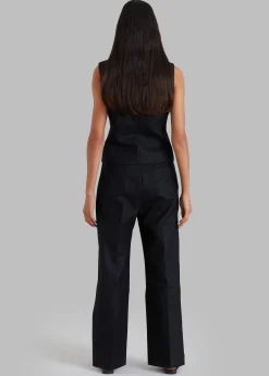 The Frankie Shop Eleanor Wool Vest Black Online