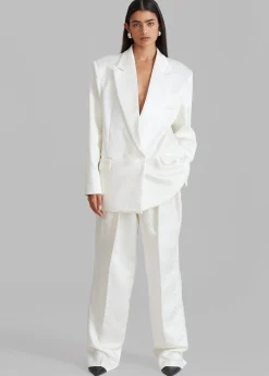 The Frankie Shop Elvira Blazer Ivory Hot
