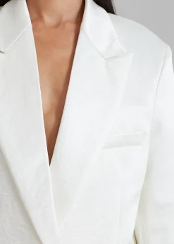 The Frankie Shop Elvira Blazer Ivory Hot