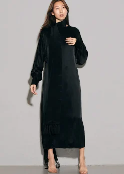 The Frankie Shop Envelope 1976 Cannes Dress Black New