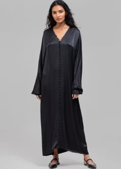 The Frankie Shop Envelope 1976 Cannes Dress Black New