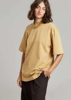 The Frankie Shop Evora Tee Sahara Clearance