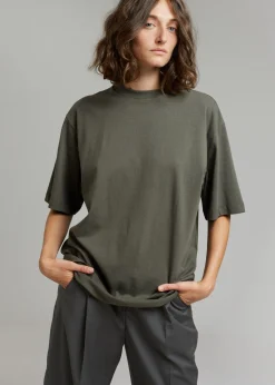 The Frankie Shop Evora Tee Olive Clearance
