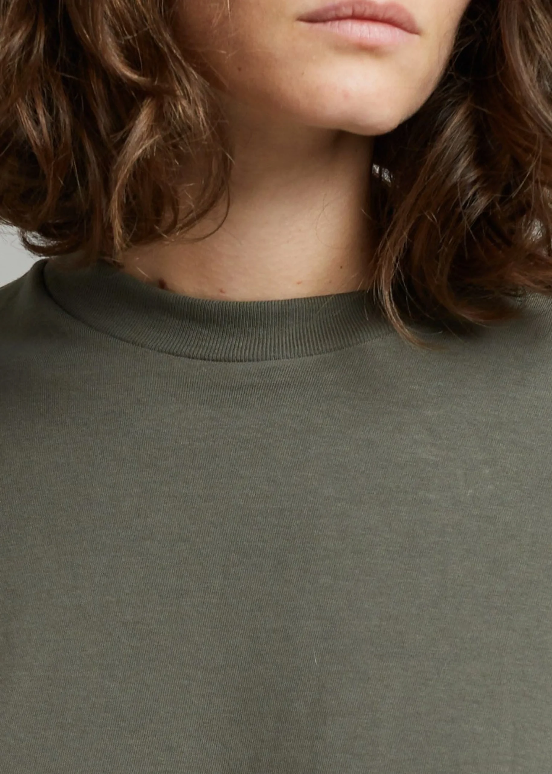 The Frankie Shop Evora Tee Olive Clearance