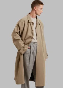 The Frankie Shop Fane Trench Beige Clearance