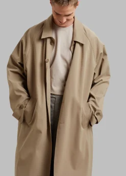 The Frankie Shop Fane Trench Beige Clearance