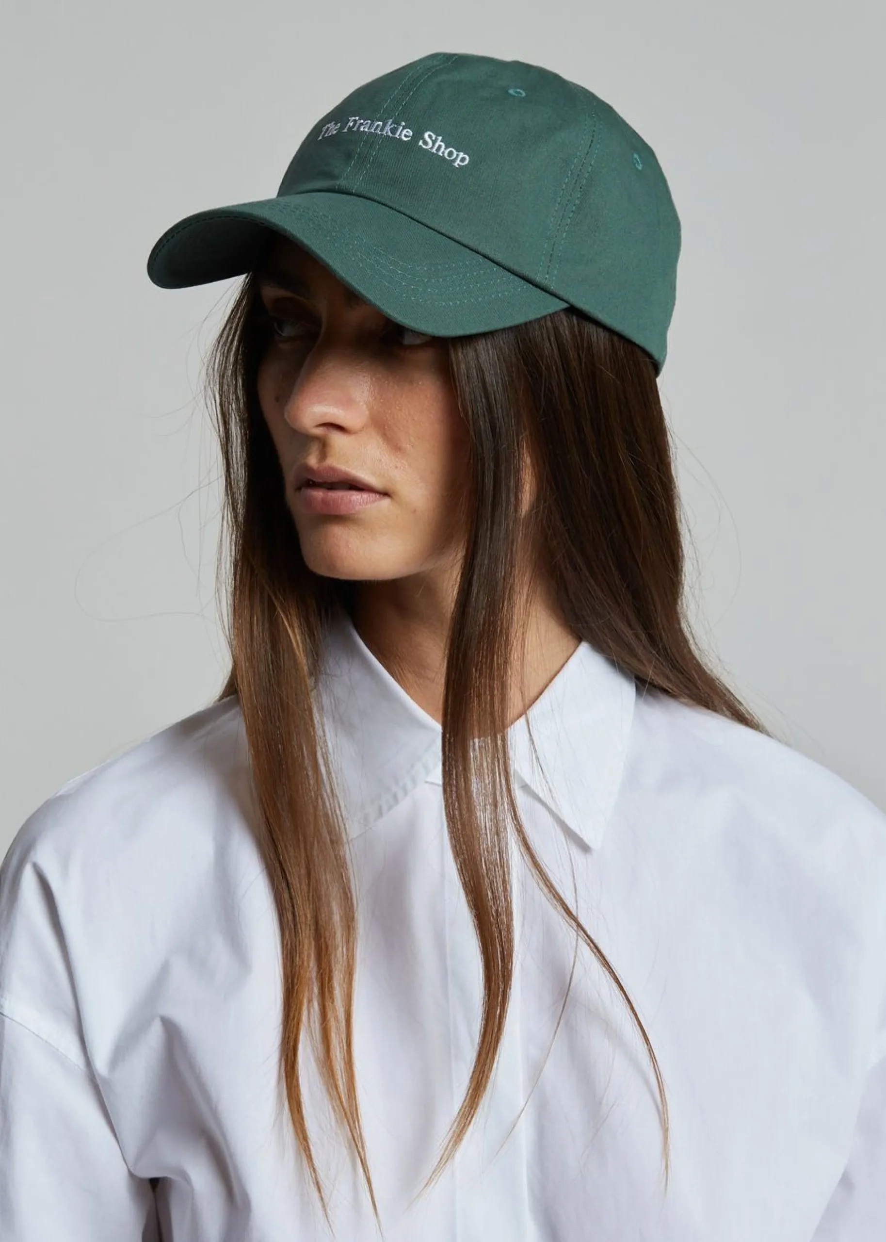The Frankie Shop Frankie Baseball Cap Pine New