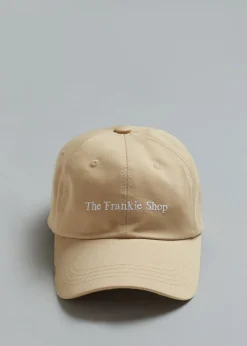 The Frankie Shop Frankie Baseball Cap Sand New