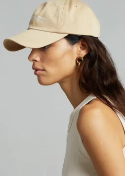 The Frankie Shop Frankie Baseball Cap Sand New