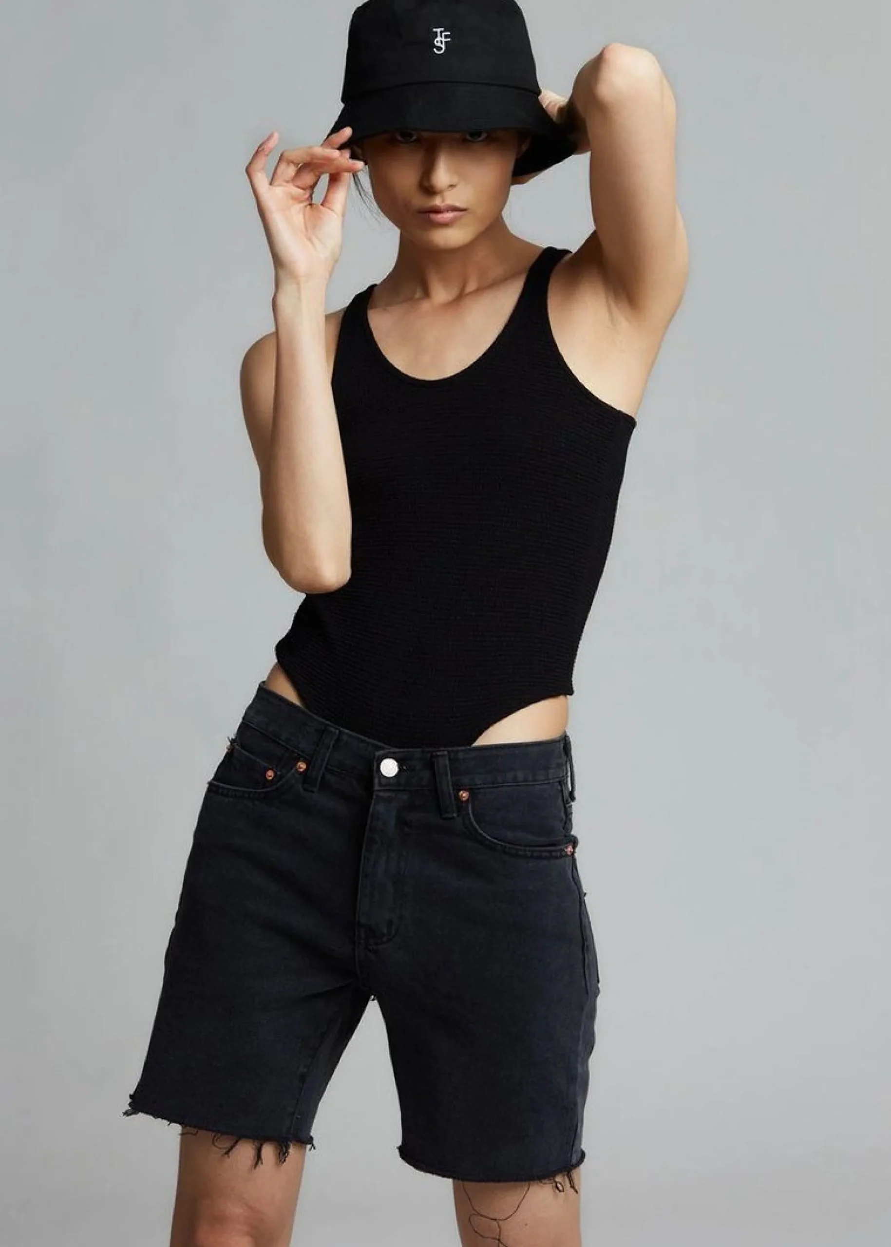 The Frankie Shop Frankie Bucket Hat Black Outlet