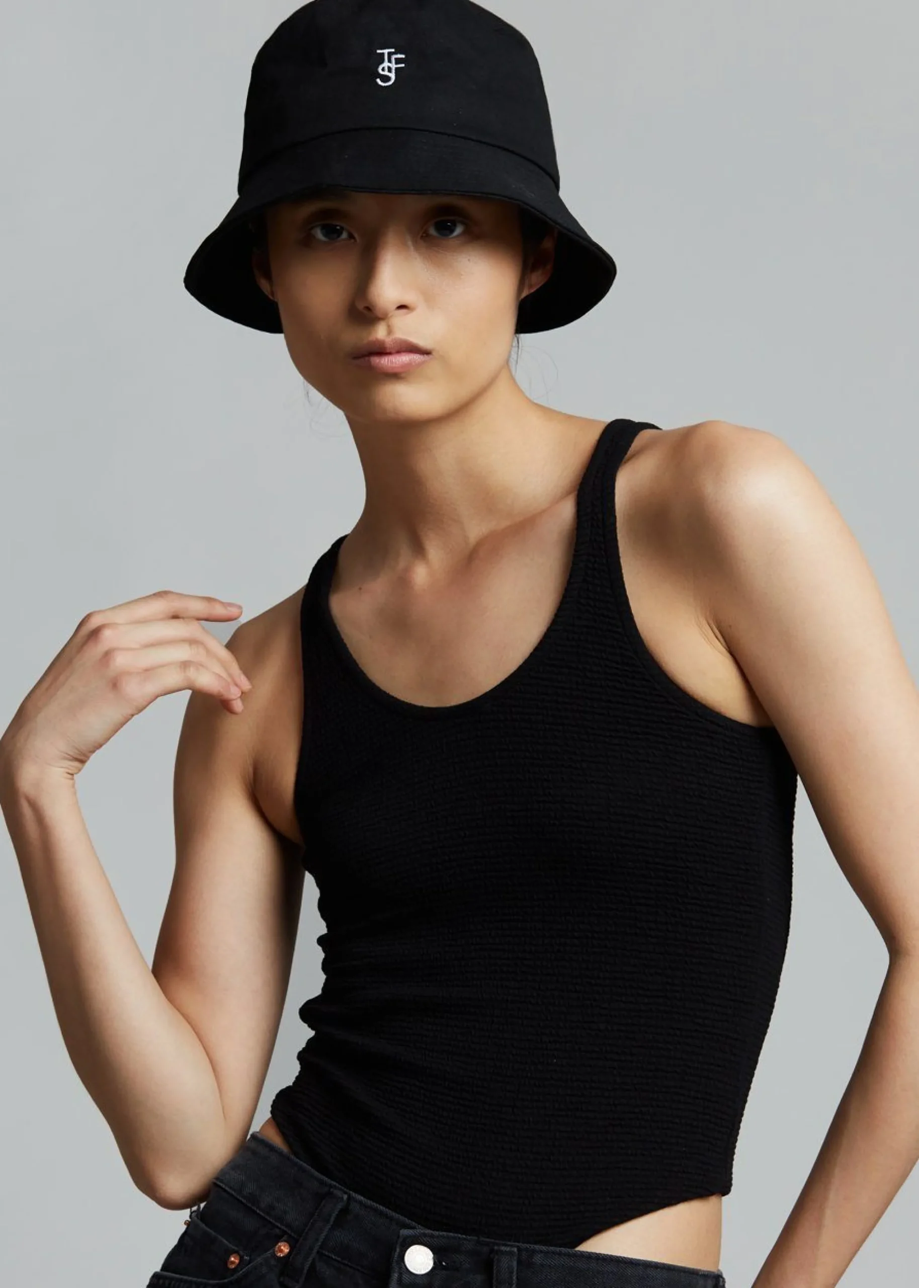 The Frankie Shop Frankie Bucket Hat Black Outlet