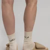 The Frankie Shop Frankie In Arabic Ribbed Socks Vanilla Best