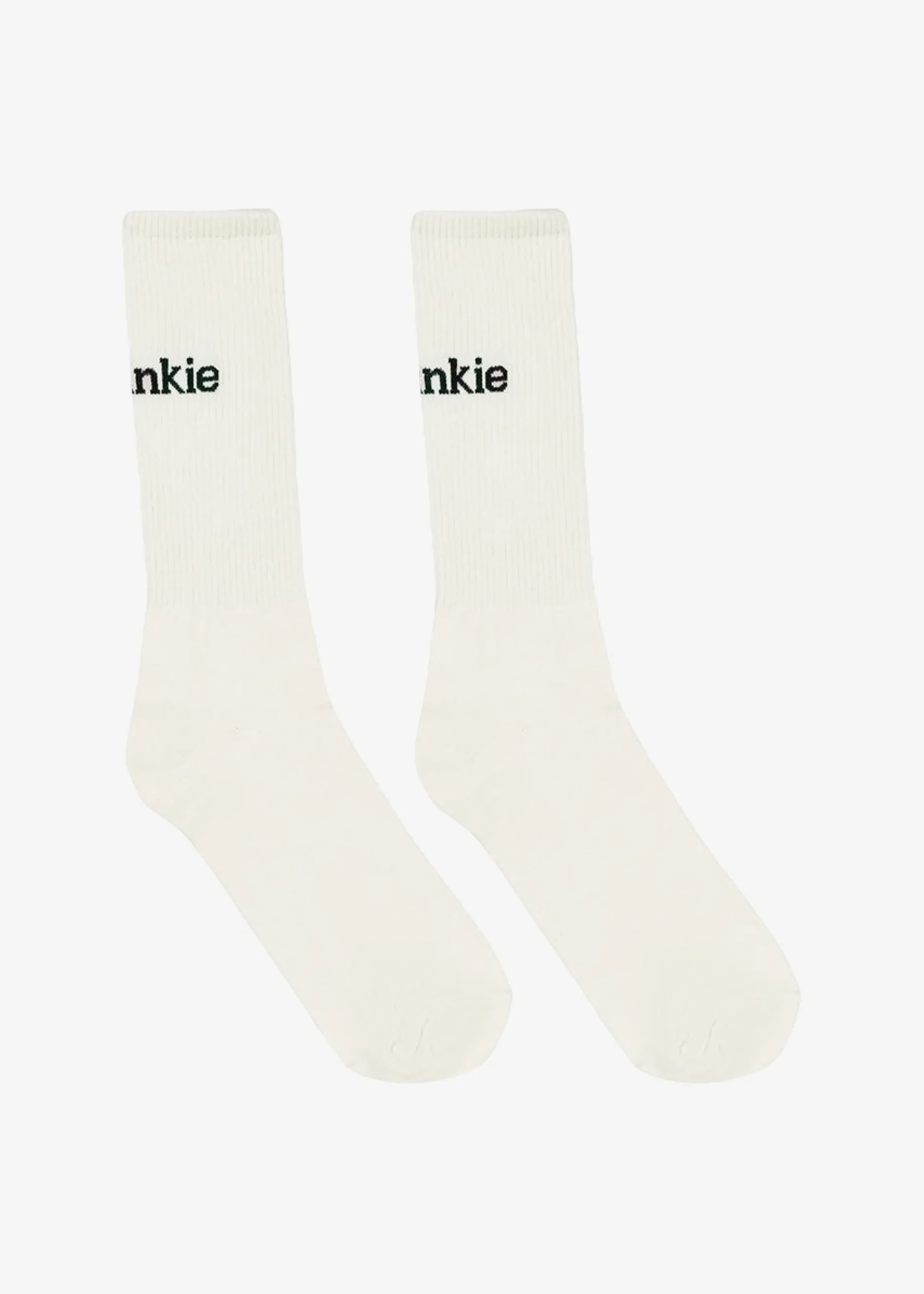 The Frankie Shop Frankie In English Ribbed Socks Vanilla Best