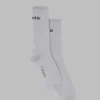The Frankie Shop Frankie In English Ribbed Socks Grey Clearance