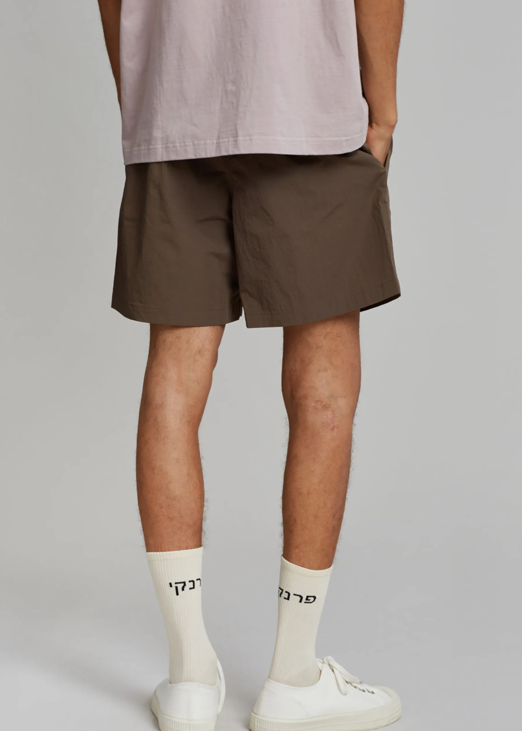 The Frankie Shop Frankie In Hebrew Ribbed Socks Vanilla Outlet
