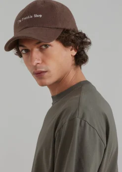 The Frankie Shop Frankie Wool Baseball Cap Chocolate Outlet